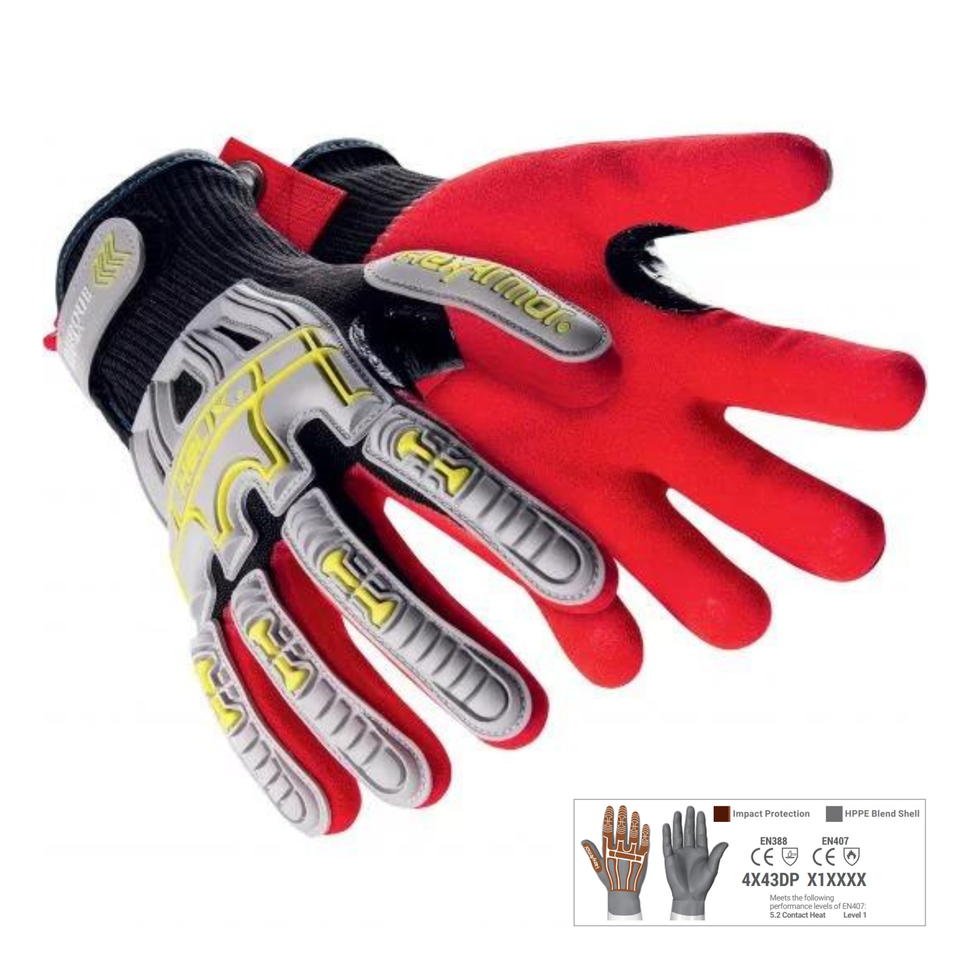 MANUSI DE PROTECTIE PENTRU SALVARE / DESCARCERARE HEXARMOR HELIX 3007